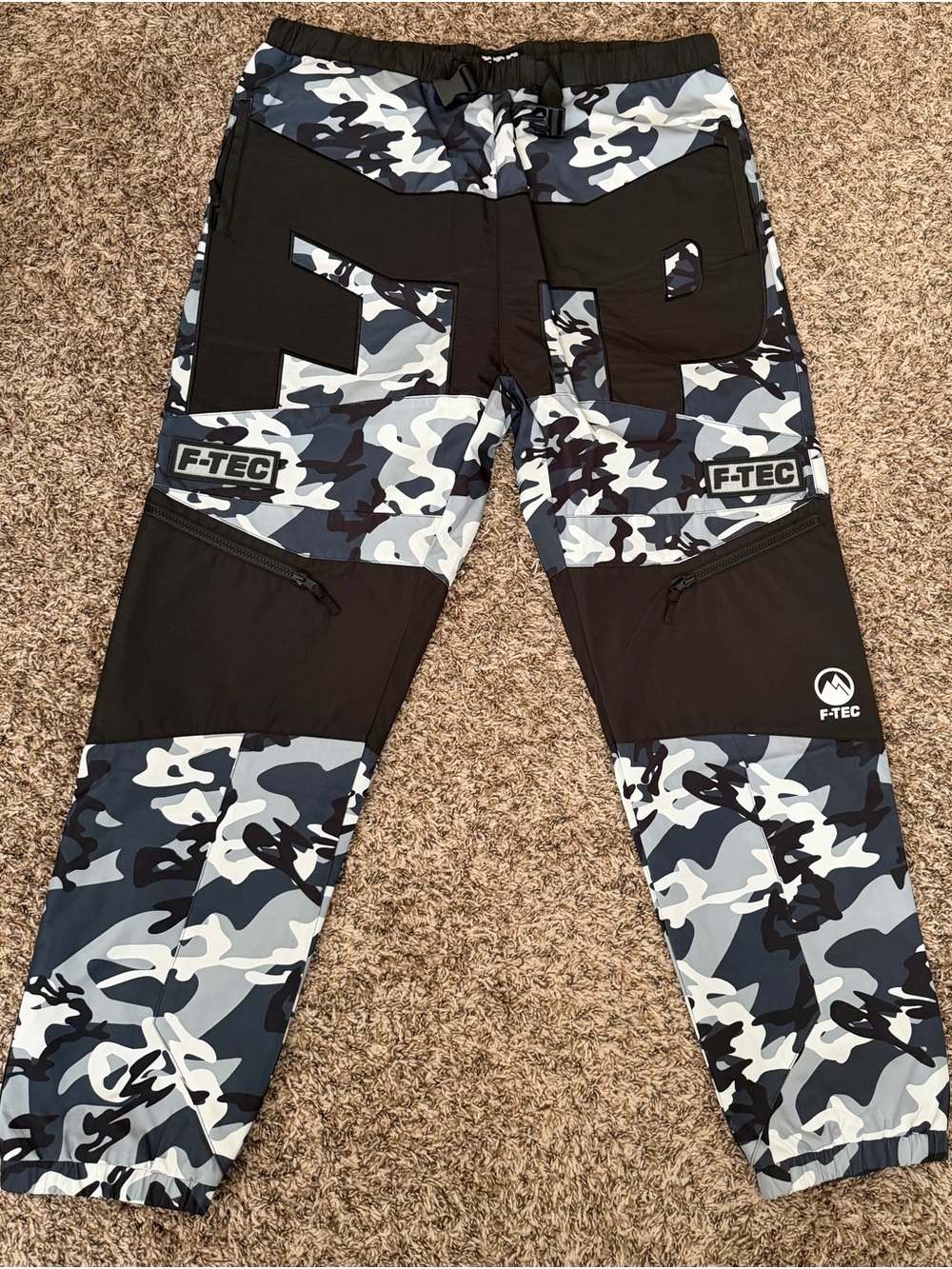 FTP F-TEC Snow Camo Pants 2XL XXL Brand New Rare Discontinued Sold Out